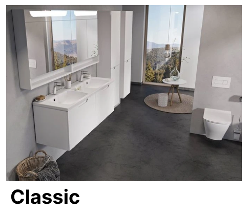 Koupelnové skříňky Ravak Classic